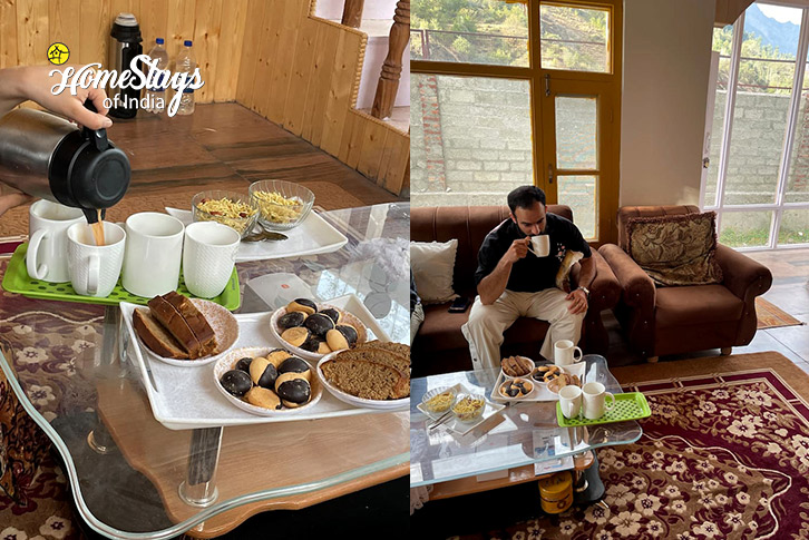 Teatime-Sindh Serenity Riverside Homestay-Sonamarg