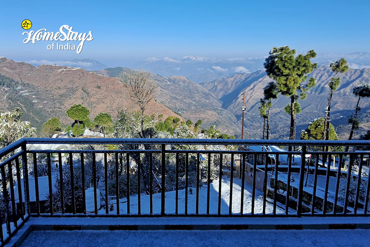 Terrace-View-Valley of Dreams Homestay-Shimla