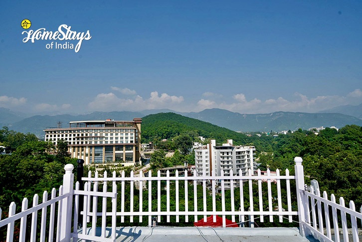 Terrace view-Silver Leaf Homestay, Malsi-Dehradun