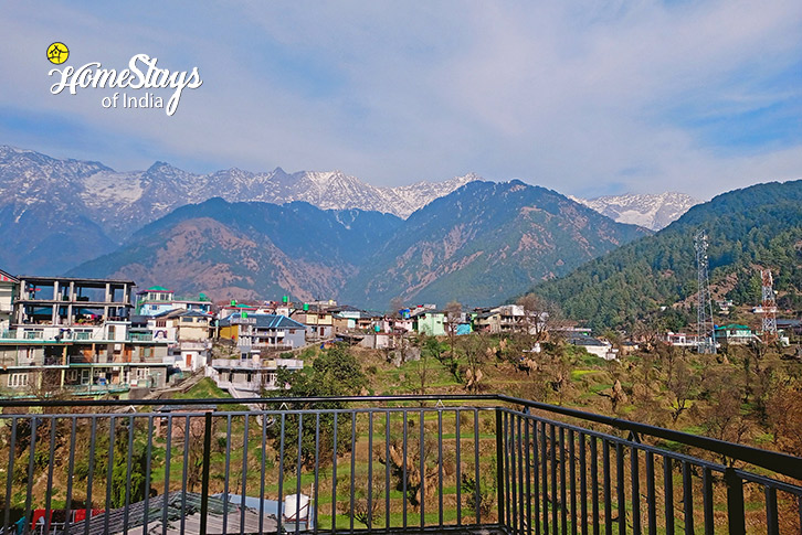 Terrace-view-The Misty Ridge Homestay, Naddi-Mcleodgang