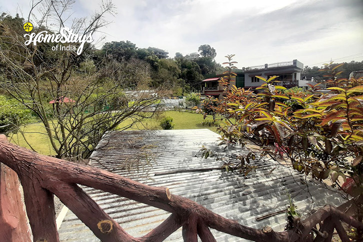 View-From-Balcony-The Hidden Bliss Farmstay-Dehradun