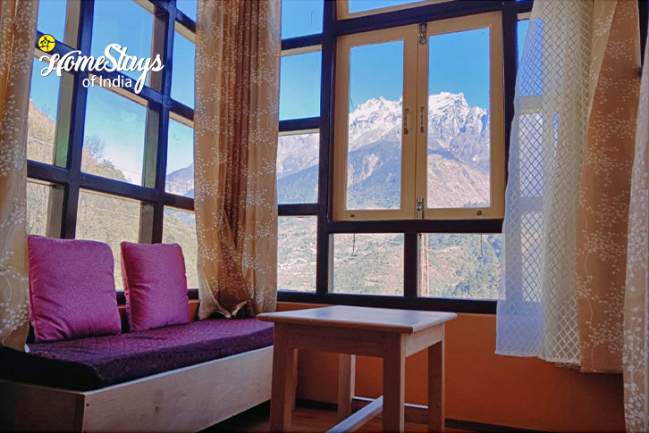 View-From-Room-Lachung Homestay-North Sikkim