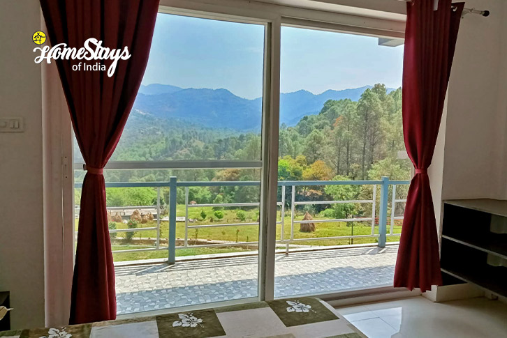 Window-View-Dreamy Dawn Homestay-Kausani