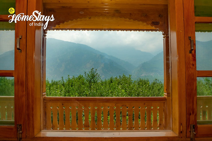 Window-View-Verdant Vista Homestay-Naggar