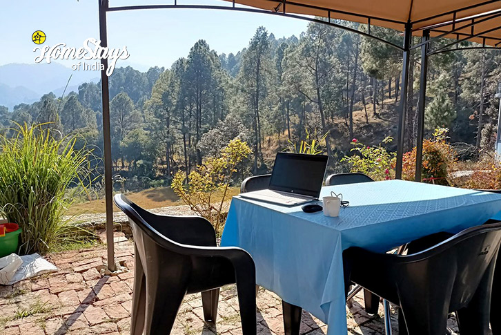 Workout-area-Dreamy Dawn Homestay-Kausani