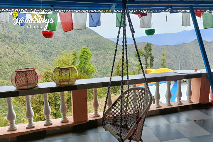 Balcony-3-Cloud Trails Homestay, Dhanolti