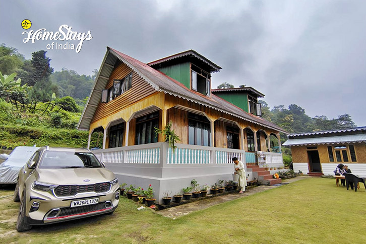 Exterior-View-Calm Creek Farmstay, Bijanbari-Darjeeling