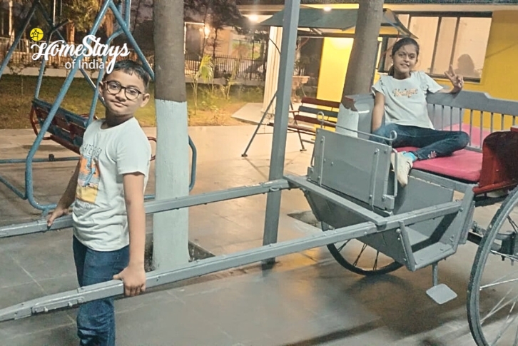 Kids Playing at The Green Harmony Homestay
